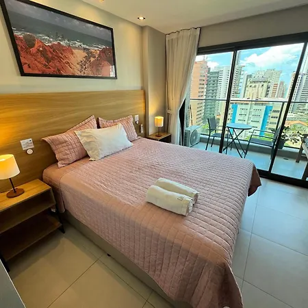 Apartamento 500m Da - Piscina Com Vista Incrível